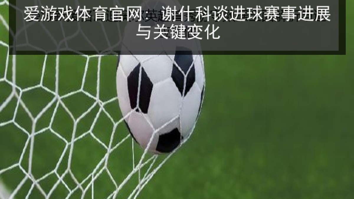 爱游戏体育官网: 谢什科谈进球赛事进展与关键变化